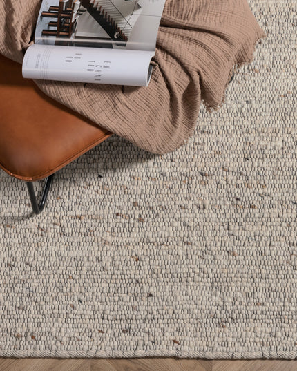 Loump villamatto - 200*300- Valkoinen/Beige