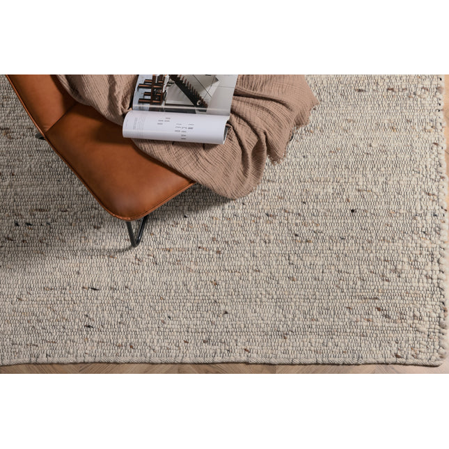Loump villamatto - 200*300- Valkoinen/Beige