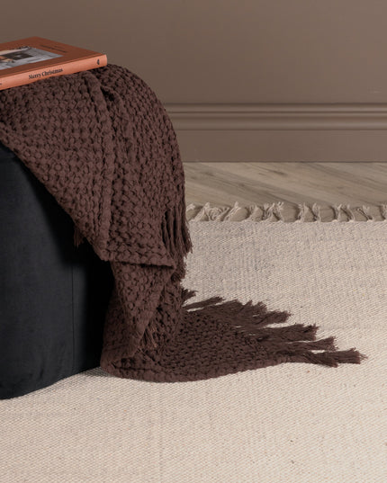 Panipat puuvillasekoitematto - 170*240 - Beige