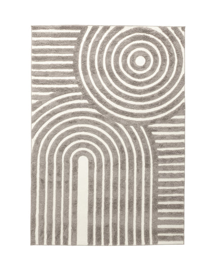 Nikita polyesteri-puuvilla kanvaasi - 290*200- -Suorakaide-Harmaa/Valkoinen