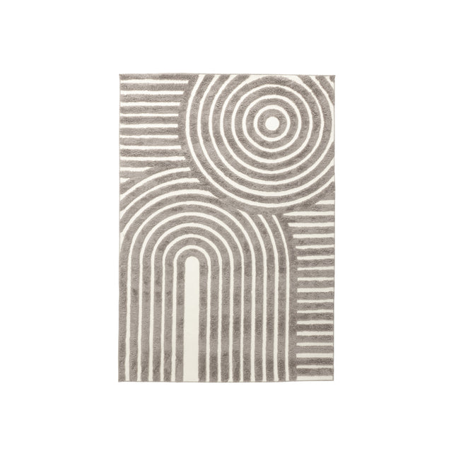 Nikita polyesteri-puuvilla kanvaasi - 290*200- -Suorakaide-Harmaa/Valkoinen