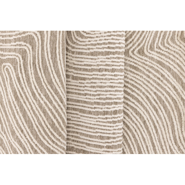 Melle mikropolyesteri - 395*295- -Suorakaide-Norsunluu beige