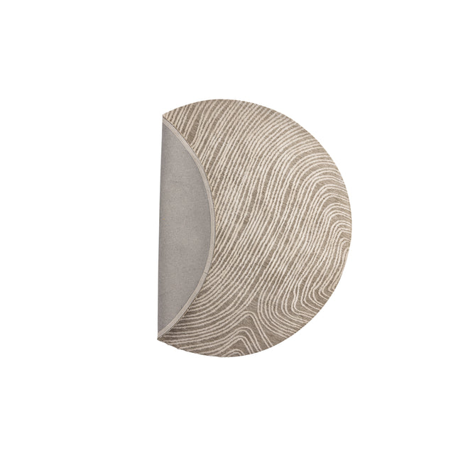 Melle mikropolyesteri - 200*200- -Pyöreä-Norsunluu beige