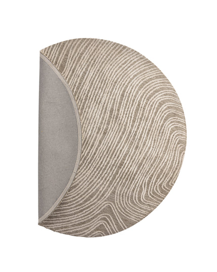 Melle mikropolyesteri - 200*200- -Pyöreä-Norsunluu beige