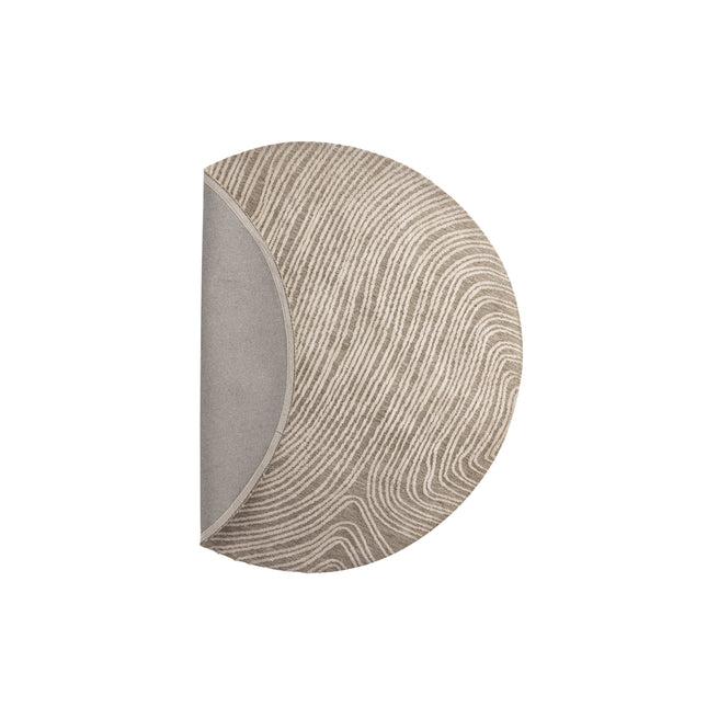 Melle mikropolyesteri - 200*200- -Pyöreä-Norsunluu beige