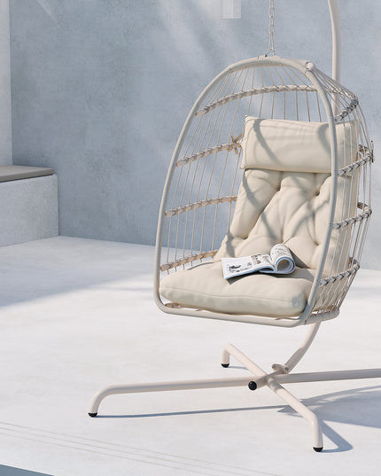 Trezza Hängstol - Beige / Beige