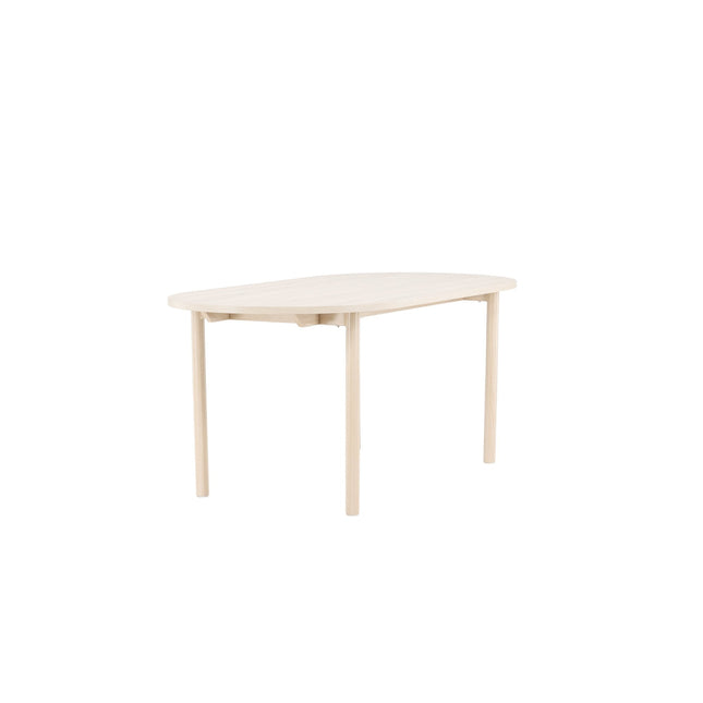 Andy ruokapöytä 90x180 cm - / valkolakattu - KalusteDuo_Huonekaluliike_Ruokapöytä