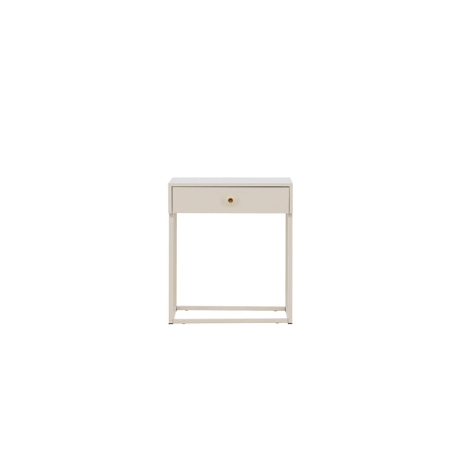 Bakal yöpöytä - beige / beige - KalusteDuo_Huonekaluliike_Pöytä