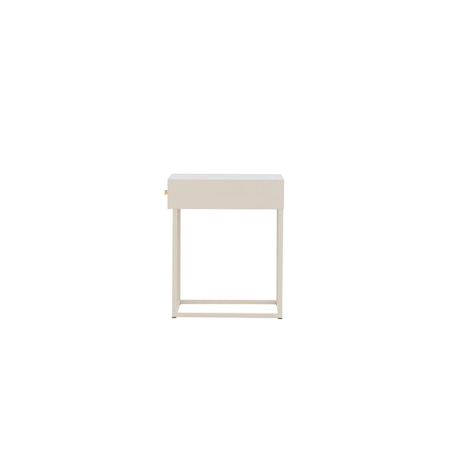 Bakal yöpöytä - beige / beige - KalusteDuo_Huonekaluliike_Pöytä