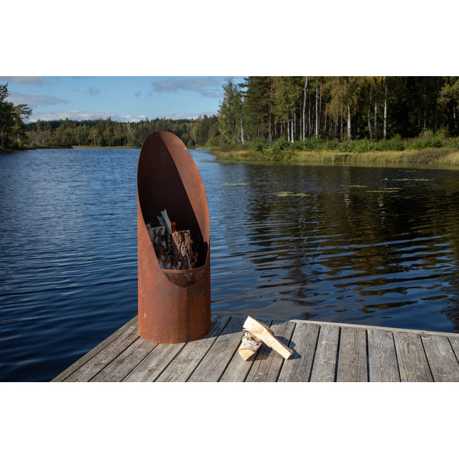 Bastian - tulikori Lipstick- ruosteenoranssi - KalusteDuo_Huonekaluliike_Lämmitin