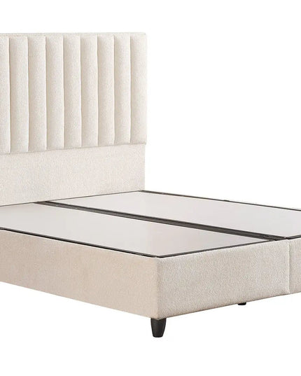Bellezza jenkkisänky 140×200 cm - vaalea beige - KalusteDuo_Huonekaluliike_Jenkkisänky
