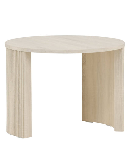 Bristol sohvapöytä φ60x45 cm - valkolakattu - KalusteDuo_Huonekaluliike_Pöytä