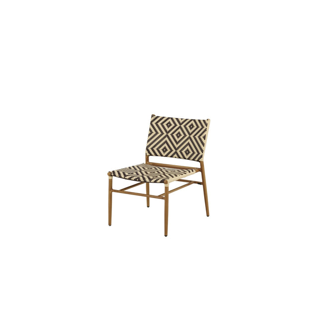 Calapan lepotuoli alumiini - beige/ruskea - KalusteDuo_Huonekaluliike_Nojatuoli ulkokäyttöön