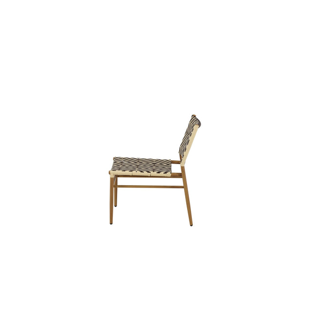 Calapan lepotuoli alumiini - beige/ruskea - KalusteDuo_Huonekaluliike_Nojatuoli ulkokäyttöön