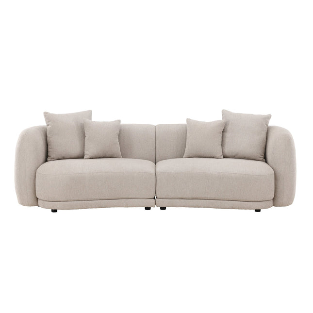 Cielo 3-istuttava sohva - beige bouclé - KalusteDuo_Huonekaluliike_Sohva