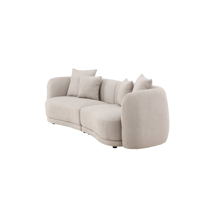 Cielo 3-istuttava sohva - beige bouclé - KalusteDuo_Huonekaluliike_Sohva