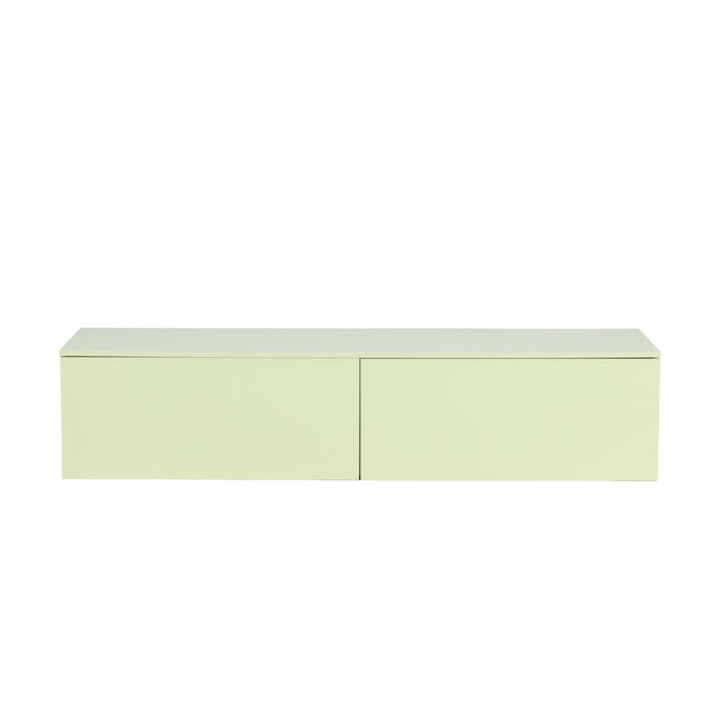 Frihamn laatikosto 160x45x35 cm - MDF / kiiltävä vihreä - KalusteDuo_Huonekaluliike_Säilytyskaluste