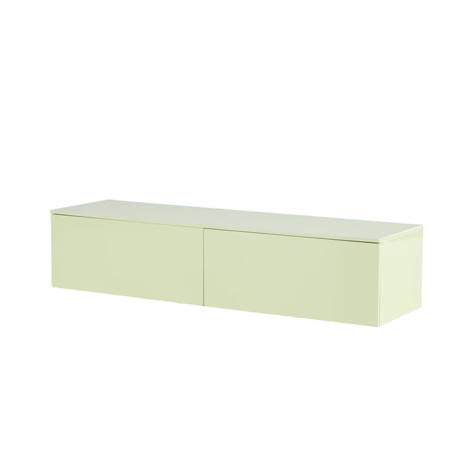 Frihamn laatikosto 160x45x35 cm - MDF / kiiltävä vihreä - KalusteDuo_Huonekaluliike_Säilytyskaluste