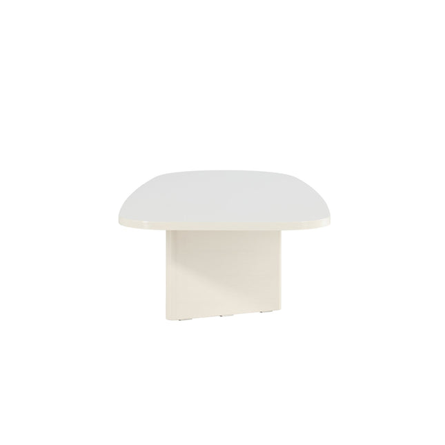 Grönvik sohvapöytä 65 X 130 - kiiltävä beige - KalusteDuo_Huonekaluliike_Pöytä
