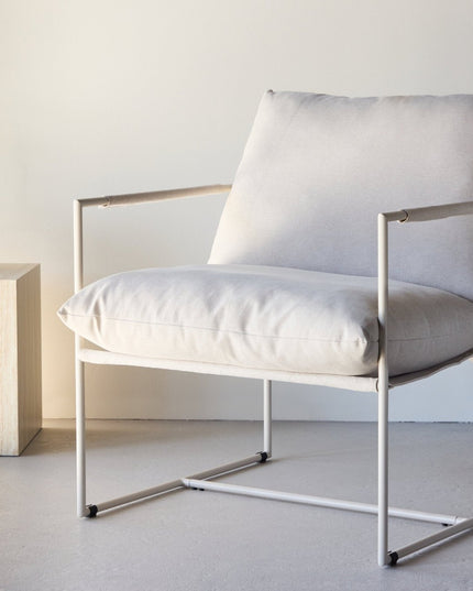 Joline nojatuoli - beige/ beige pellavakangas - KalusteDuo_Huonekaluliike_Nojatuoli