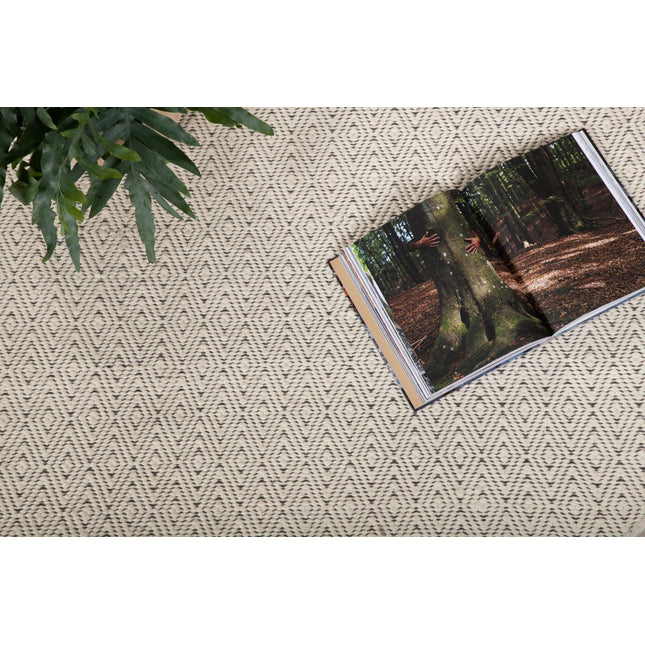Julana villamatto - ø200 - beige - KalusteDuo_Huonekaluliike_Matto