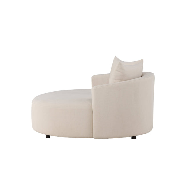 Kelso sohva ⌀150 - beige pellava - KalusteDuo_Huonekaluliike_Sohva