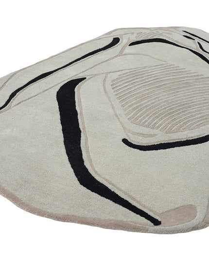 Klein villamatto – taiteellinen design ja orgaaninen muoto - #KalusteDuo_#Huonekaluliike_Matto