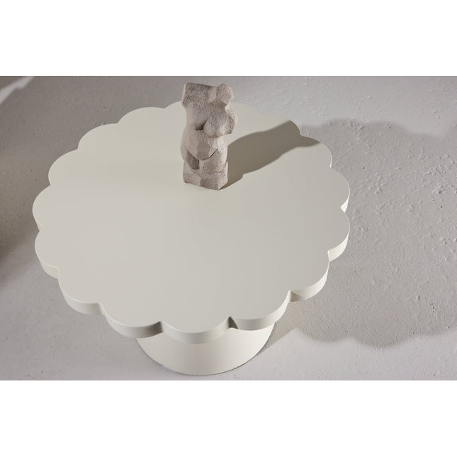 Krull sohvapöytä φ70x45 cm - MDF beige - KalusteDuo_Huonekaluliike_Pöytä