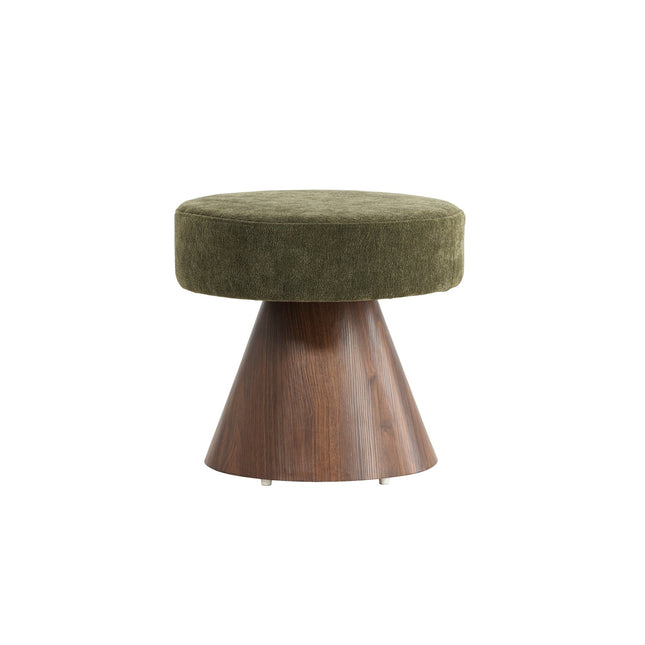 Lanzo rahi - MDF ja mocca 3D-paperi / tummanvihreä kangas - KalusteDuo_Huonekaluliike_Rahi