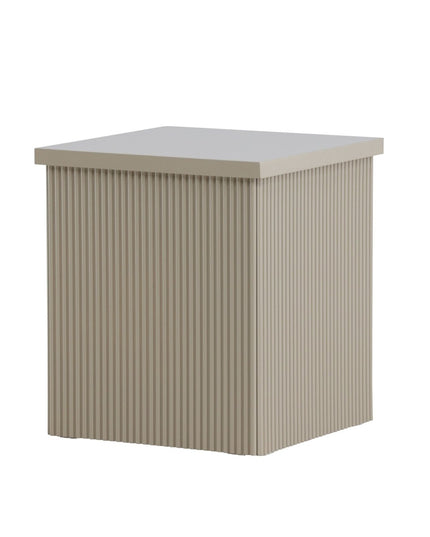 Lenox sivupöytä 40x40x45 cm - beige - KalusteDuo_Huonekaluliike_Pöytä