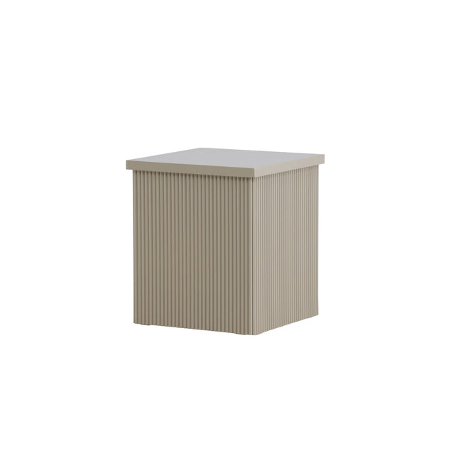 Lenox sivupöytä 40x40x45 cm - beige - KalusteDuo_Huonekaluliike_Pöytä