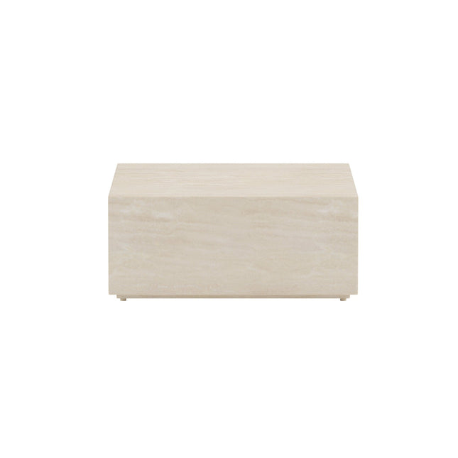 Lissabon sohvapöytä ulkokäyttöön 80x80x35 cm - beige - KalusteDuo_Huonekaluliike_Pöytä ulkokäyttöön