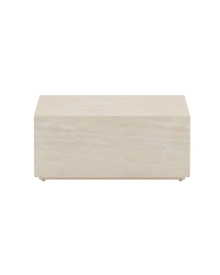 Lissabon sohvapöytä ulkokäyttöön 80x80x35 cm - beige - KalusteDuo_Huonekaluliike_Pöytä ulkokäyttöön