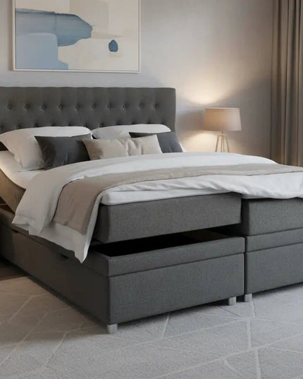 Lux moottorivuode vuodevaatelaatikolla - KalusteDuo_Huonekaluliike_Moottorisänky