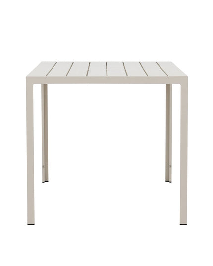 Mirko ruokapöytä 140x80x74 - beige / beige - KalusteDuo_Huonekaluliike_Ruokapöytä ulkokäyttöön