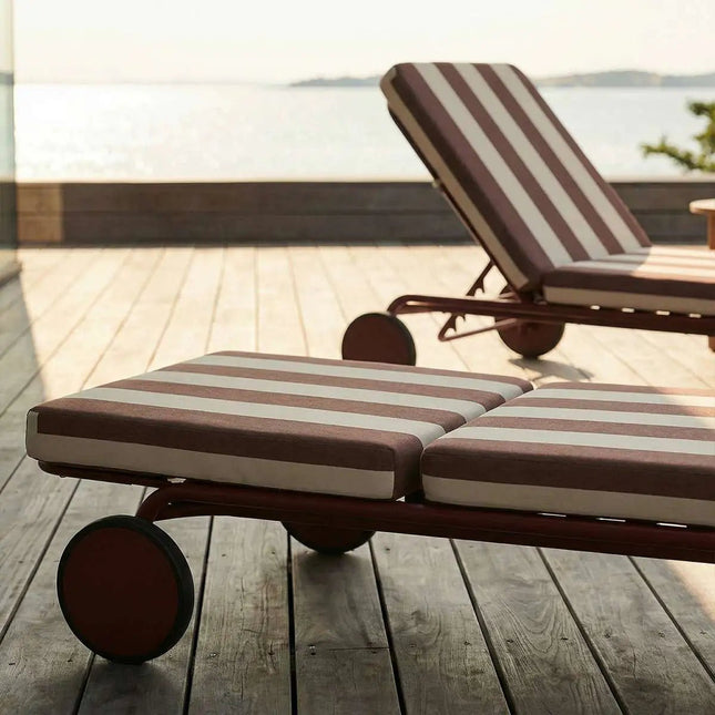 Mollis Sunbed Chestnut - aurinkosänky ulkokäyttöön - KalusteDuo_Huonekaluliike_Aurinkovuode