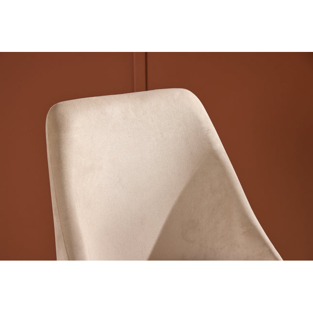 Night ruokatuoli 2 kpl - musta / beige sametti - KalusteDuo_Huonekaluliike_Tuoli
