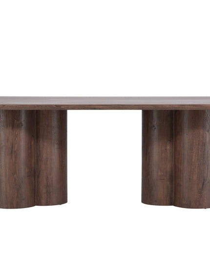 Olivia ruokapöytä 100x210 cm - Mocca - KalusteDuo_Huonekaluliike_Ruokapöytä