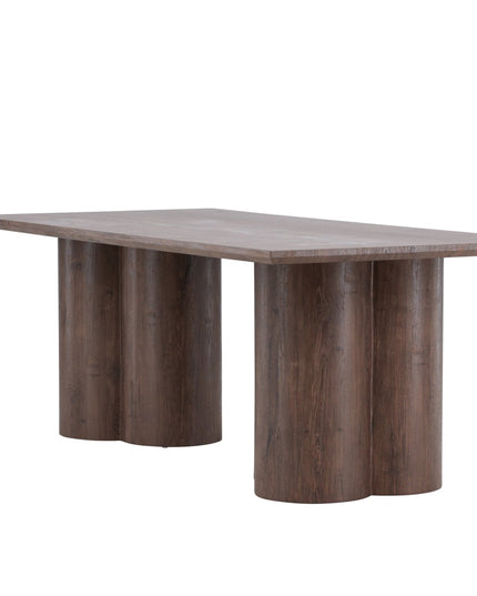 Olivia ruokapöytä 100x210 cm - Mocca - KalusteDuo_Huonekaluliike_Ruokapöytä