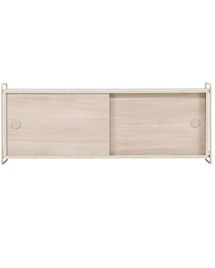 Paris seinäkaappi 121x35x48cm - valkolakattu MDF - KalusteDuo_Huonekaluliike_Säilytyskaluste