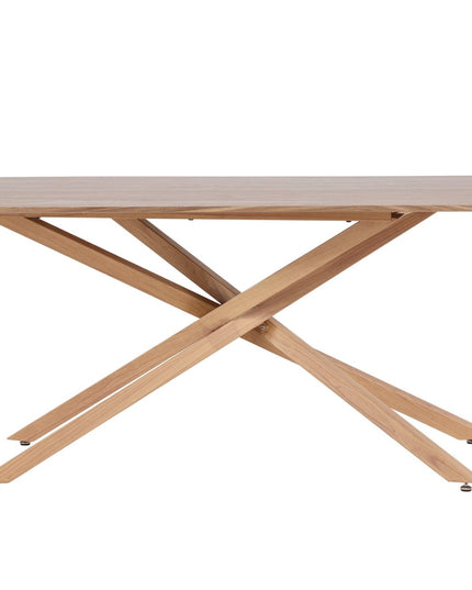 Piazza ruokapöytä 90x180 cm - mokka - KalusteDuo_Huonekaluliike_Ruokapöytä