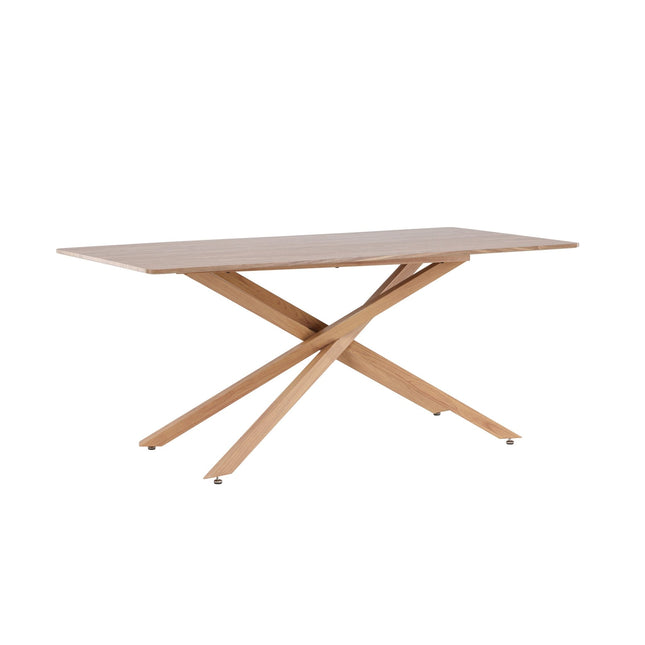 Piazza ruokapöytä 90x180 cm - mokka - KalusteDuo_Huonekaluliike_Ruokapöytä