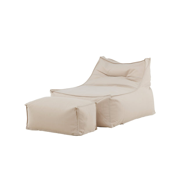 Redang säkkituoli rahilla - beige - KalusteDuo_Huonekaluliike_Nojatuoli ulkokäyttöön