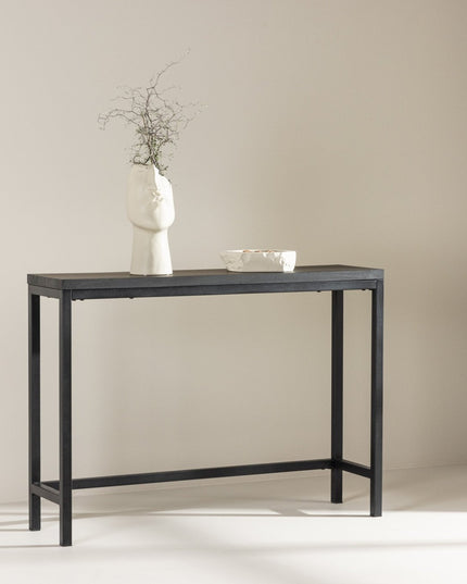 Rise sivupöytä 30x110 cm - musta - KalusteDuo_Huonekaluliike_Pöytä