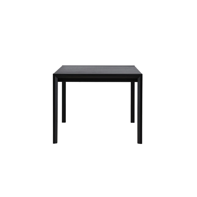 Slider ruokapöytä 250x95x75 cm - musta / massiivitammiviilu - KalusteDuo_Huonekaluliike_Ruokapöytä