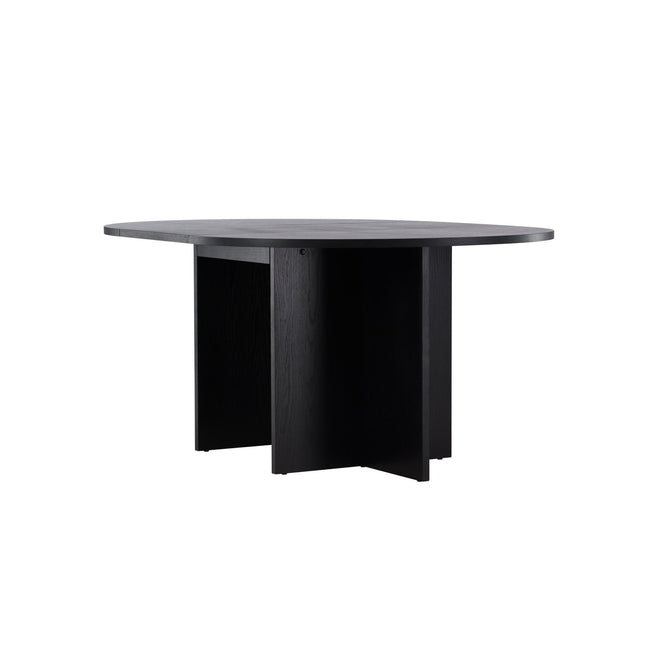 Strada ruokapöytä 120/170 x120x74 cm - musta / tammiviilu - KalusteDuo_Huonekaluliike_Ruokapöytä