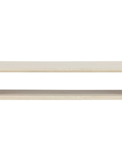 Telemarket sohvapöytä 110x50x38 cm - MDF ja valkolakattu 3D-paperi - KalusteDuo_Huonekaluliike_Pöytä