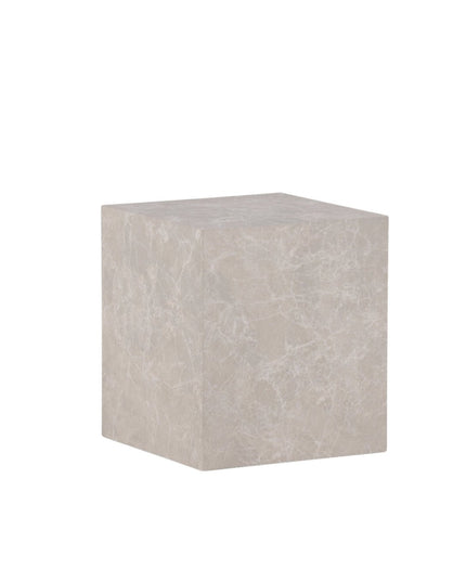 York korkea sohvapöytä - beige / marmorinvärinen MDF - KalusteDuo_Huonekaluliike_Pöytä